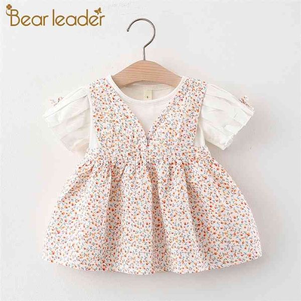 

girls flowers dresses fashion toddler baby sweet party costumes born short sleeve outfits summer clothing 210429, Red;yellow