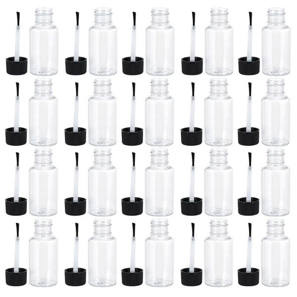 

storage bottles & jars 20pcs 20ml nail polish dispensers bottle empty refillable