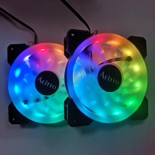 

fans & coolings 120mm dc 12v cooling pc computer case fan cpu chassis radiator heat sink cooler system accessories