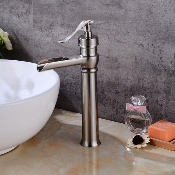 

bathroom sink faucets chrome waterfall faucet vintage basin mixer tap vanity