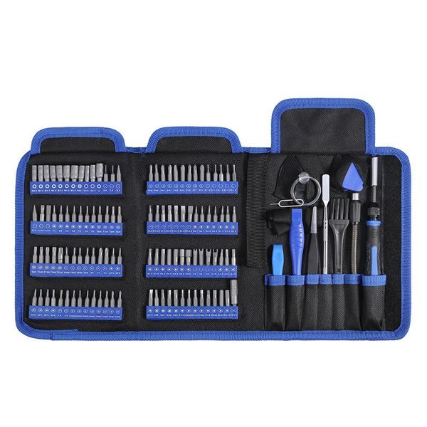 Oria key precision slot kit 126 in a magnetic screwdriver...