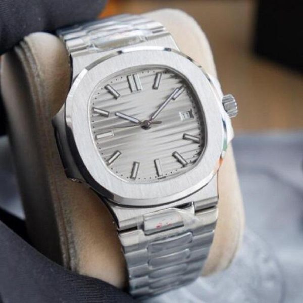 

mens automatic mechanical watches silver strap blue gold watch stainless waterproof wristwatch montre de luxe watche, Slivery;brown