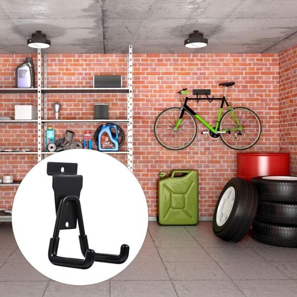 

hooks & rails 2pcs heavy duty metal durable storage hangers for warehouse