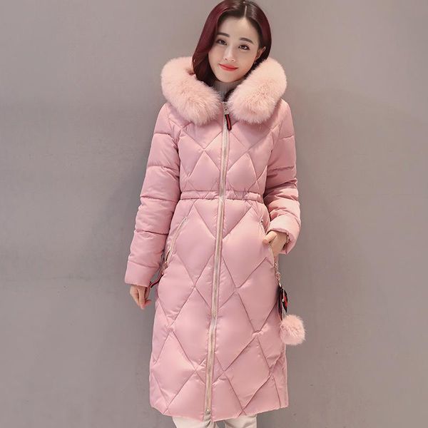 

women's trench coats 2021 arrival casual warm long sleeve ladies basic coat jaqueta feminina jacket women parkas cotton winter, Tan;black