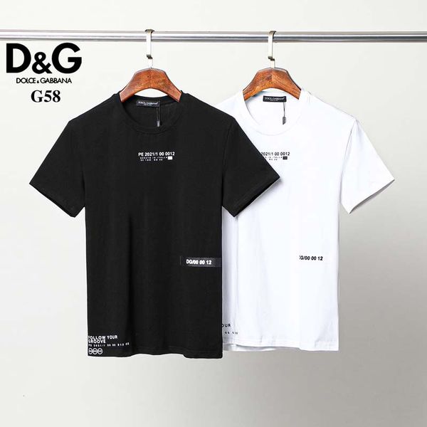 

designers t shirts mens for summer womens t-shirt fashion tide letter print casual men women crew neck g33, White;black