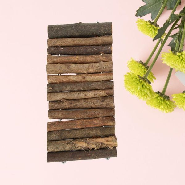 

small animal supplies wood ladder crawling toys palisade for hamster reptile