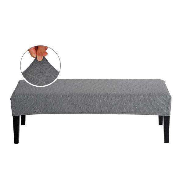 

diamond pattern dining room bedroom elastic kitchen soft removable seat protector furniture stretch jacquard bench cover stylish chair cover