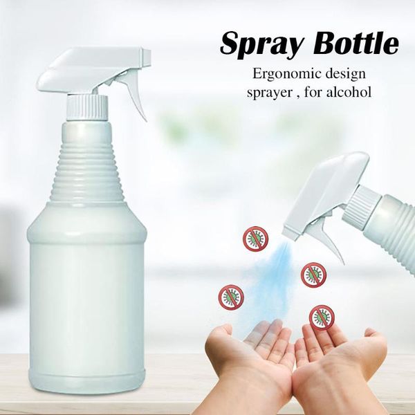 

storage bottles & jars 4pcs plastic spray with sprayer disinfection liquid vacuum container bottle empty atomizer portable