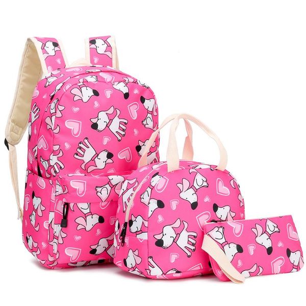 

school bags cute dog backpacks for girls set kids schoolbags children's backpack