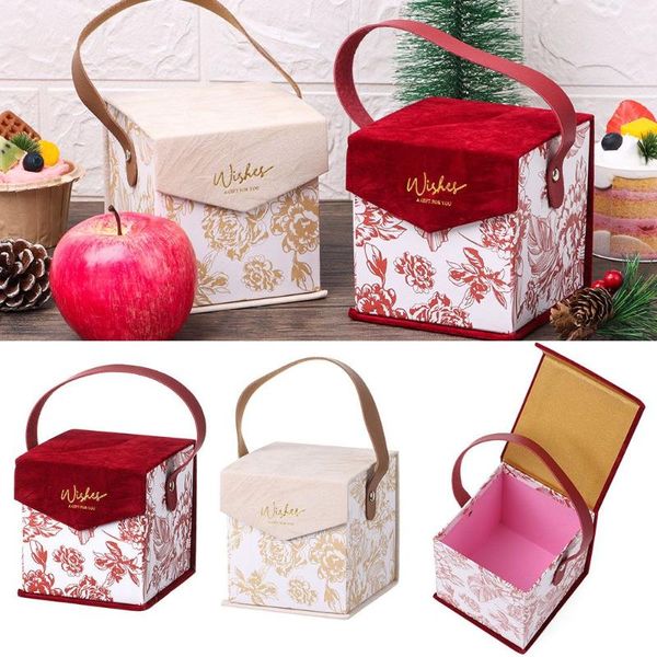 

gift wrap christmas portable candy clamshell box bag packing