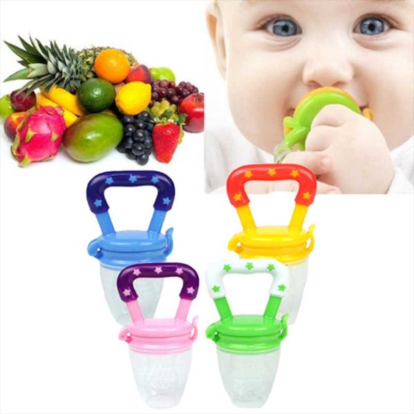 

pacifiers# baby pacifier safety silicone toddlers teether vegetable fruit teething toy chewable soother eat food supplement @a
