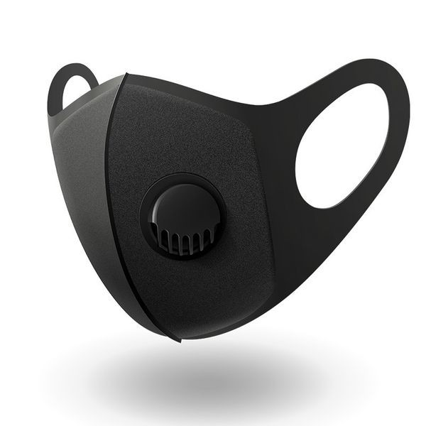 

indentation 3d stereo sponge mask with breathing vae dust and haze prevention star washable