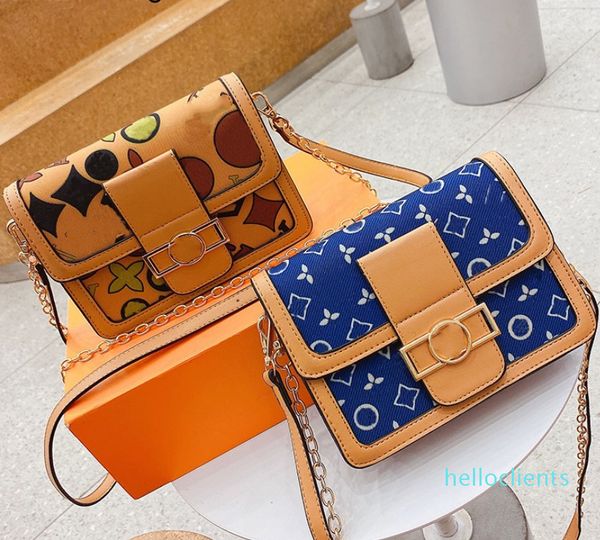 

fashion printed shoulder bag chain messenger female bags