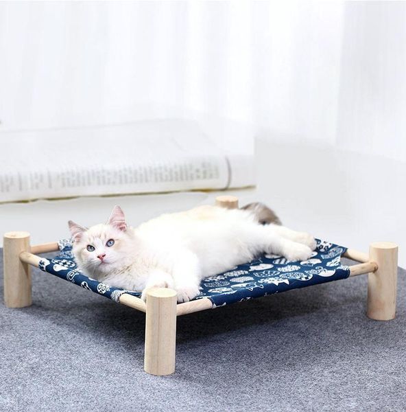 

kennels & pens pet summer camp bed dog cat and removable washable hammock sleep dogs sofa mat