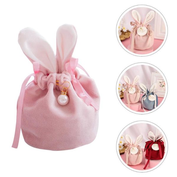 

set flannelette candy bag ear lovely holders storage bags gift wrap