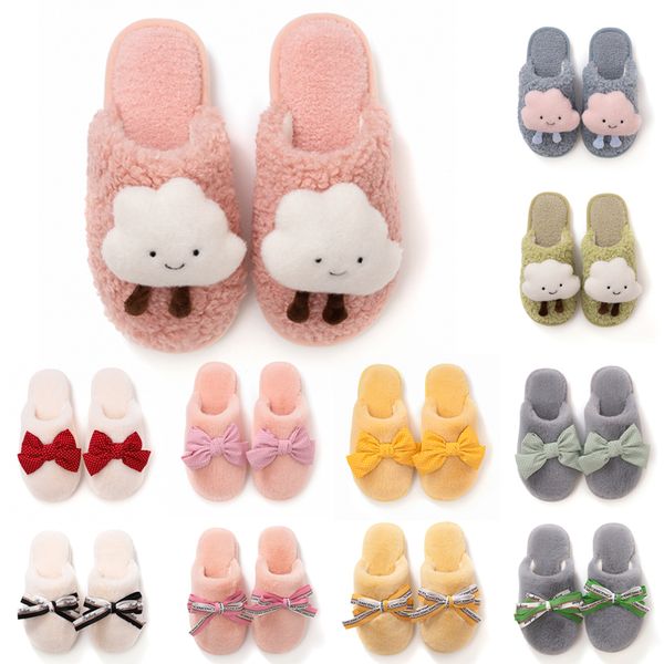 

platforms sandals designer slippers women shoes triple blacks grown grey pink womens casual indoor warm sneakers flat skate winter s308 s, Black