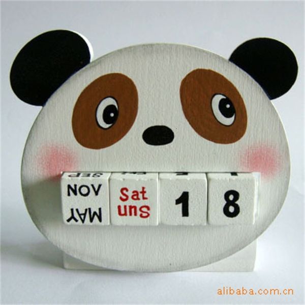 

calendar elderly animal easter european american home wooden bear head gift day perpetual