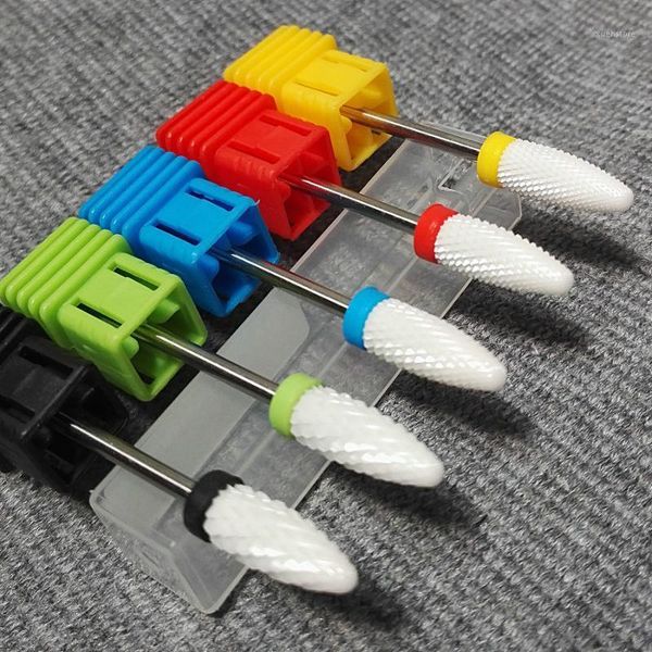 

1pcs ceramic nail drill bits milling cutter for manicure art electric machine tools1