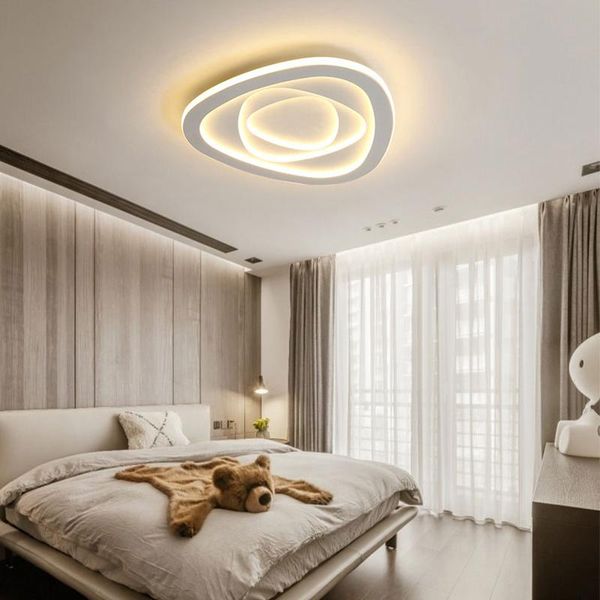 

ceiling lights simple iron flower modern creative living room bedroom warm led light