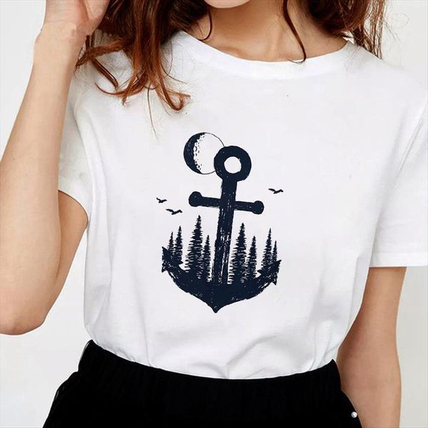 

dark constellation printed harajuku fashion women t shirts o neck short sleeve white female clothing