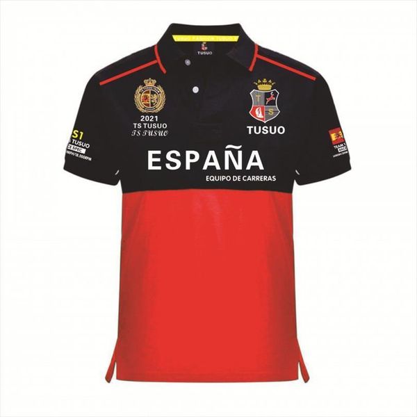 

spain shirts embroidered cotton men polo short camisas summer clothing plus size xxl xxxl 4xl 5xl 6xl, White;black