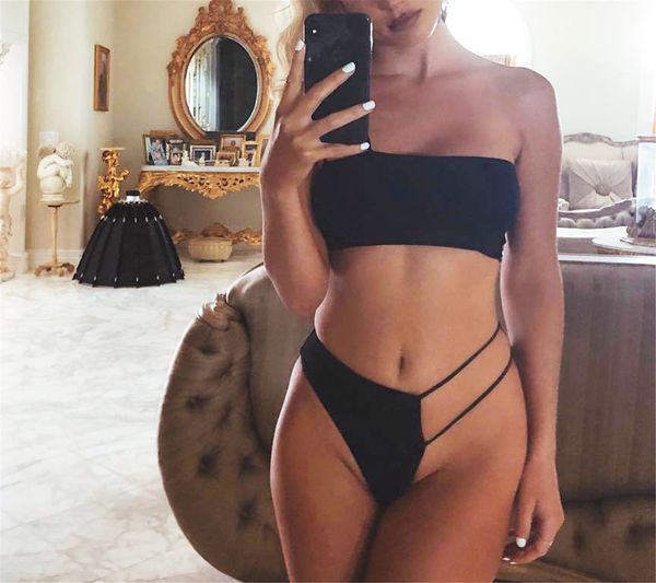 

asymmetrical bikini 2021 female swimsuit women swimwear two-pieces bikini set brazilian bather bathing suit swim wear k1543