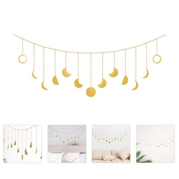 

tapestries 1pc r eclipse theme hanging pendant metal ornament for wall decor
