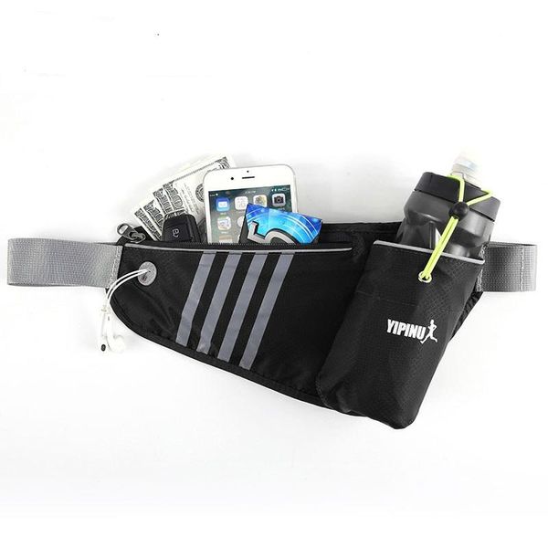 

outdoor running water bottle bag waterproof cycling hiking marathon fanny pack waist bags