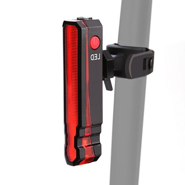 

bike lights laser light 3 mode cycling safety taillight front rear bicycle usb rechargeable waterproof tail lamp accessories