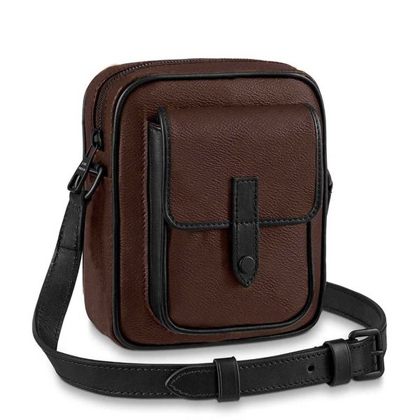 Tasarımcı Kamera Omuz Çantası Erkekler Çanta Deri Kayış Messenger Kılıf Çantalar Kadın Rahat Klasik Sikke Çanta Crossbody Çanta