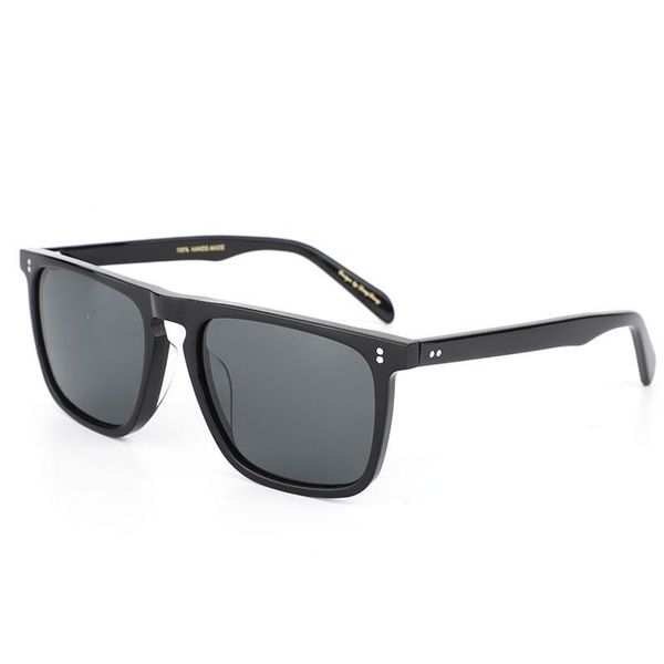 

fashion sunglasses frames plate high gloss shenzhen men's square, Black