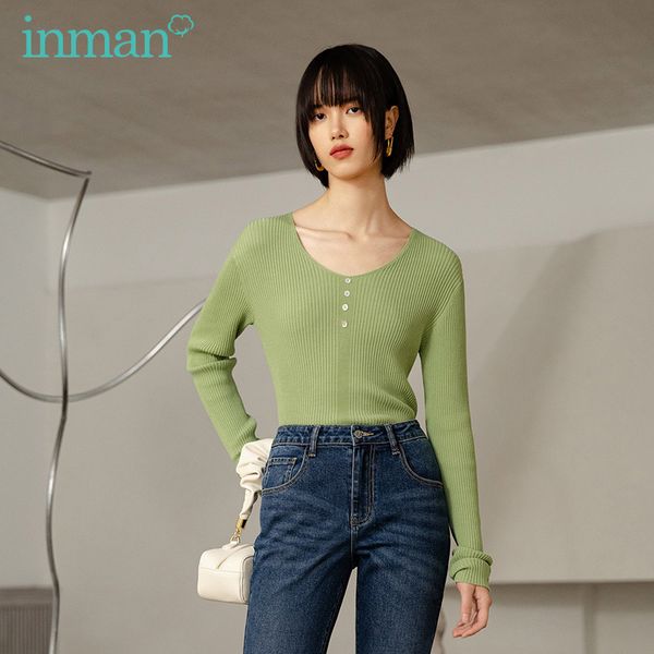 

sweater spring autumn v-neck long sleeve pit strip bottom slimming micro elastic women knit sweater p3rx, White;black