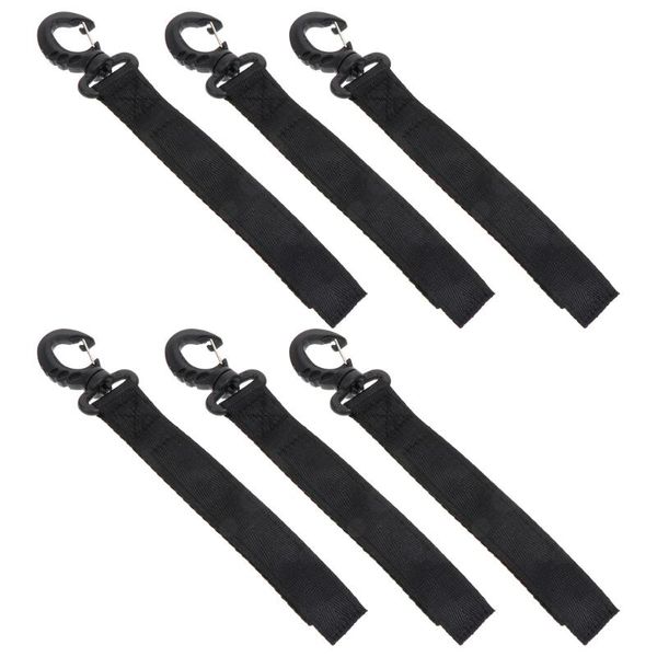 

rafts/inflatable boats 6pcs elastic paddle leashes kayak ropes hook rope