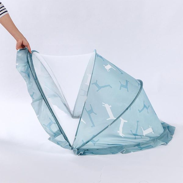 

children baby mosquito net for bed portable foldable born infant travel tent installation smd66