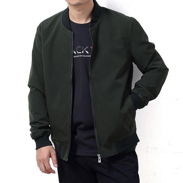 

men's jackets plus size 8xl 7xl 6xl 2021 jacket men fashion casual loose mens sportswear bomber and coats, Black;brown
