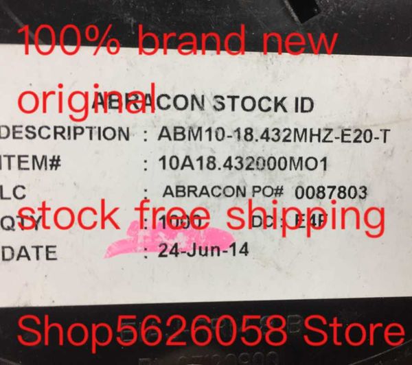 

smart power plugs abm10-18.432mhz-e20-t smd 100% original stock 10pcs-100pcs/lot