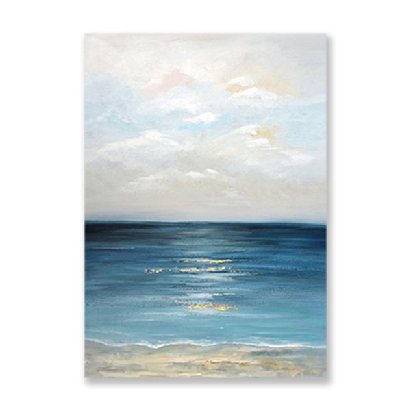 

paintings 100% hand-painted abstract seascape oil painting wall decoration canvas artwork drop panel art for home