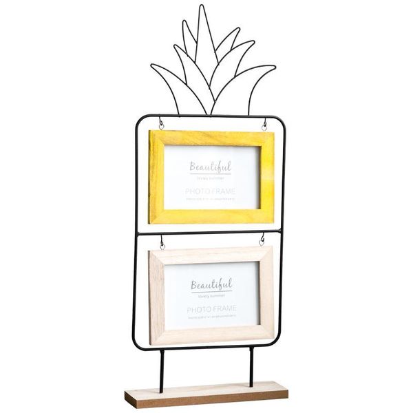 

frames and mouldings nordic simple candy colors pineapple po frame creative double layer picture iron craft gift home decoration accessories