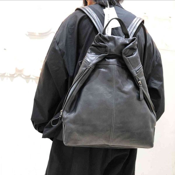 

leather handmade leather double shoulder bag women's style black friday zraw