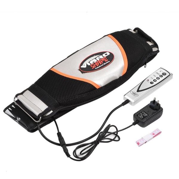 

electric vibrating massager waist accupuncture slimming belt burning fat weight losing vibration eu plug massagers