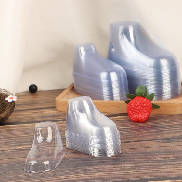 

clothing & wardrobe storage 20pcs 8cm/9cm/10.5cm/11cm/12cm clear plastic baby feet display booties shoes socks showcase portable
