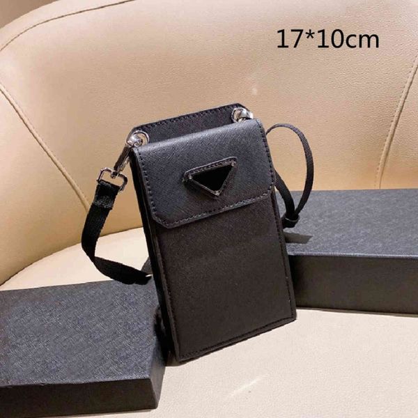 

fashion luxury mini phone bags designers shoulder crossbody smartphone purses change bag triangle men's wallets purse