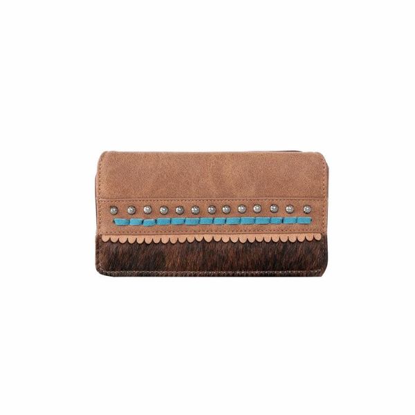 

wallets partial leather fashion studded collection secretary style wallet, Red;black