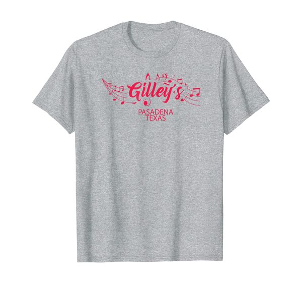 

gilley s bar urban cowboy gilleys texas t-shirt, White;black