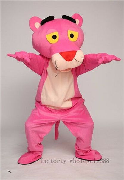 

mascot costumes panther mascot costume suits xmas fancy dress outfits party wear, Red;yellow