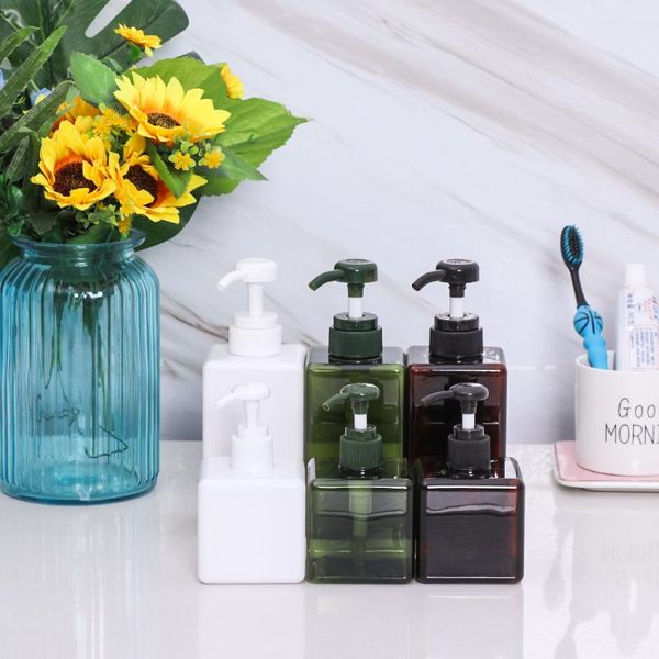 

liquid soap dispenser 1pc 250ml/450ml foam pump bottles foaming hair spray shampoo lotion perfume bottle container for cosmetics