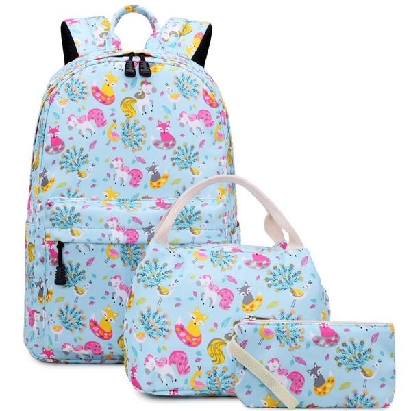 

backpack abshoo kids set for school boys and girls with lunch bag