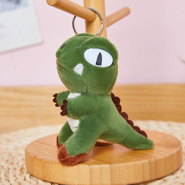

new plush toy creative animal schoolbag key chain pendant net red dinosaur doll