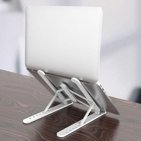 

adjustable foldable anti-slip lapdeskstand heat dissipation bracket multifunction lap cooling phone support tablet pc stands