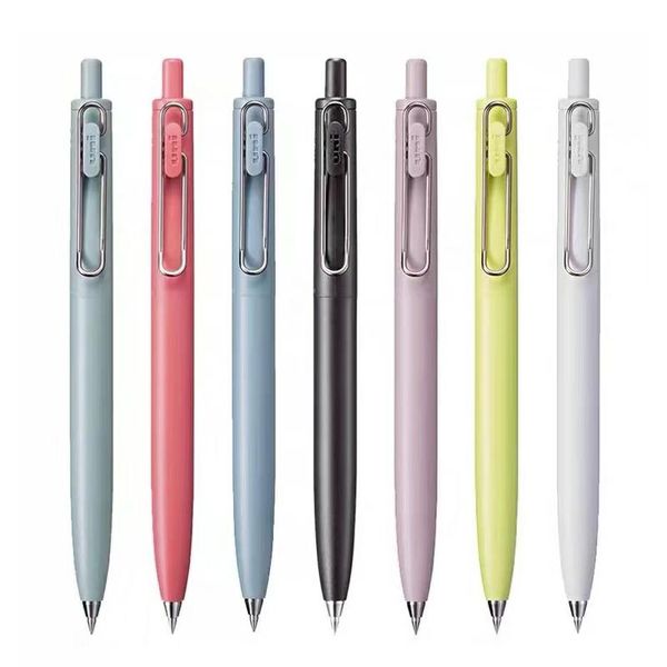 

gel pens 1pc japan uni umn-sf-38/05 small thick core low center of gravity pen limited black ink metal student neutral stationery
